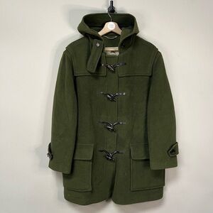 Burberry Green Duffle Coat